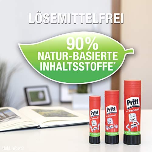 Large tube de colle Pritt pour l'école