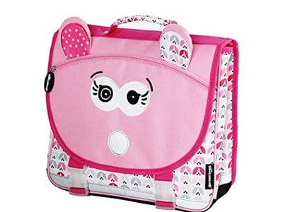 Cartable maternelle rose original au format traditionnel Lilliputien