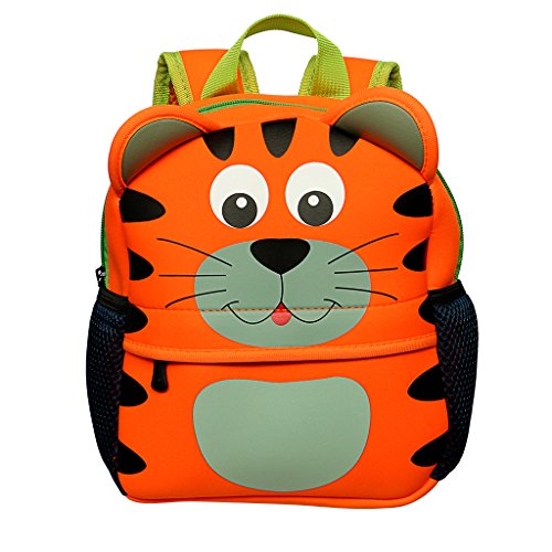 Cartable sac à dos maternelle orange tigre Sumnacon
