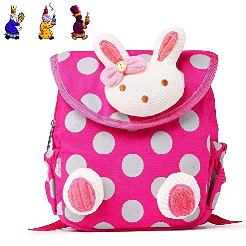 Petit sac à dos maternelle lapin rose fille